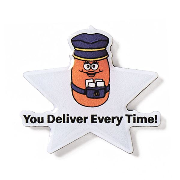 Picture of Mail Delivery McNugget Buddy Lapel Pin