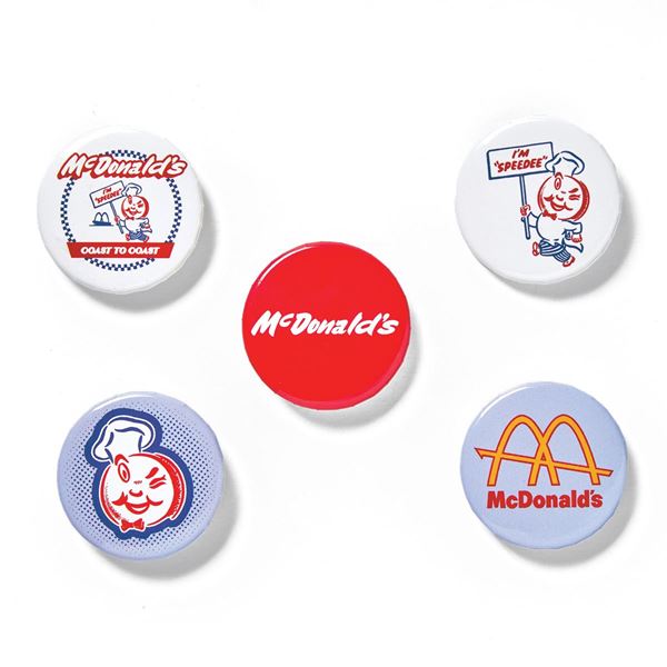 Picture of Coast to Coast Classic Retro Speedee Button 5-Pack