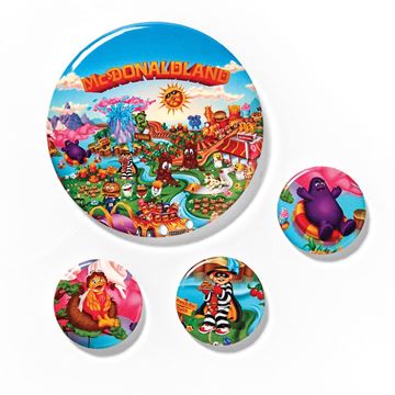 Picture of McDonaldland Button 4-Pack