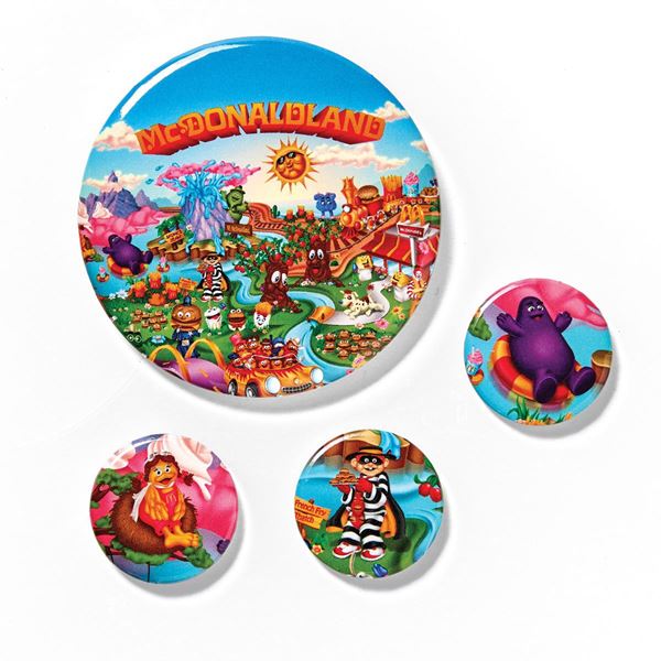 Picture of McDonaldland Button 4-Pack