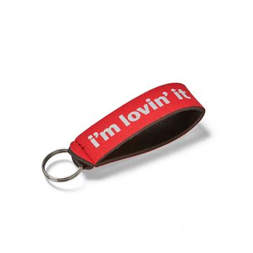 Picture of i'm lovin' it Neoprene Wristlet Key Holder