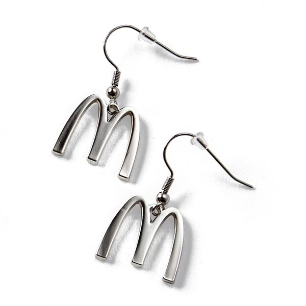 Picture of Silver Plated Arches Earrings