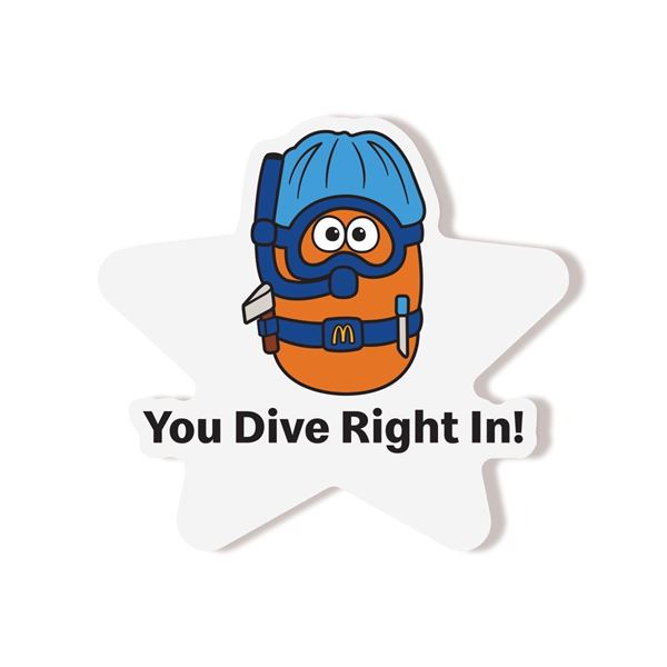 Picture of Diver McNugget Buddy Lapel Pin