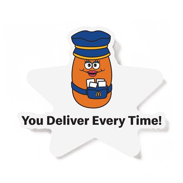 Picture of Mail Delivery McNugget Buddy Lapel Pin