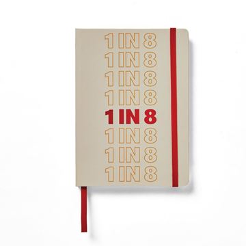 Picture of 1 in 8 Hardcover Journal  5" x 7"