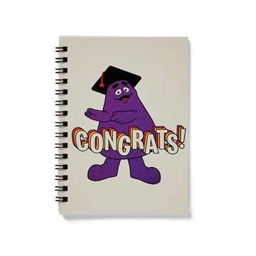 Picture of Congrats Graduate Grimace Mini Notebook