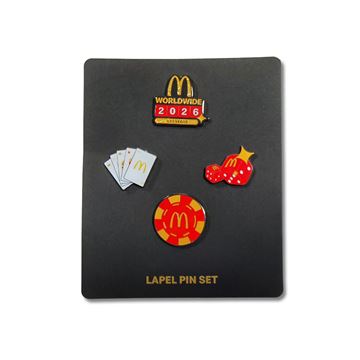 Picture of Worldwide Convention 2026 Lapel Pin 4-Pack Card