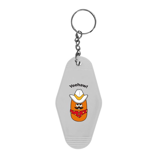 Picture of Cowboy McNugget Buddy Motel Keychain