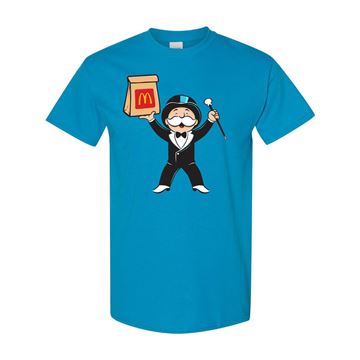 Picture of Mr. Monopoly Blue T-Shirt