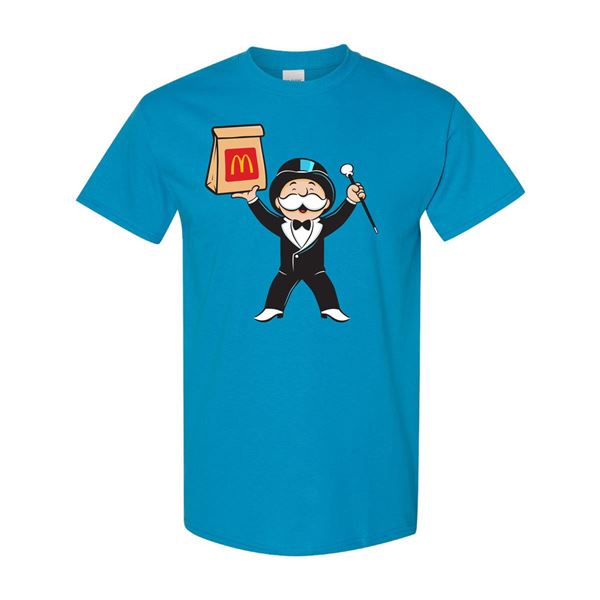 Picture of Mr. Monopoly Blue T-Shirt