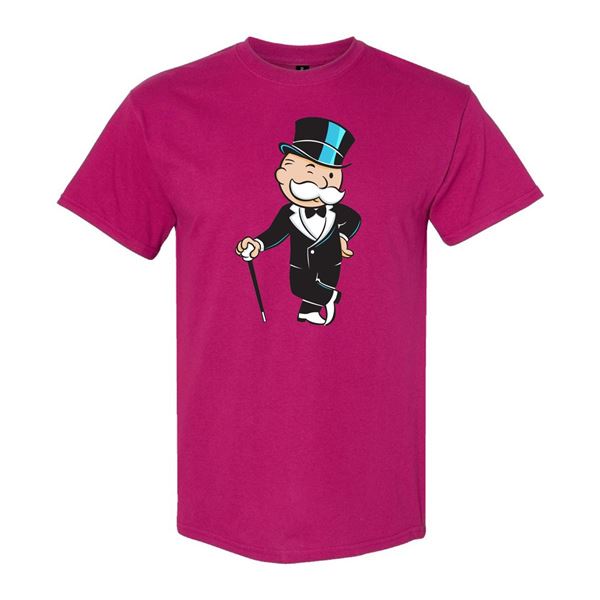 Picture of Mr. Monopoly Pink T-Shirt