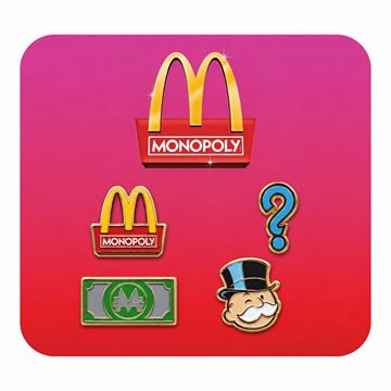 Picture of Monopoly Icon Pin Set