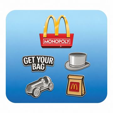 Picture of Monopoly Game Piece Pin Set