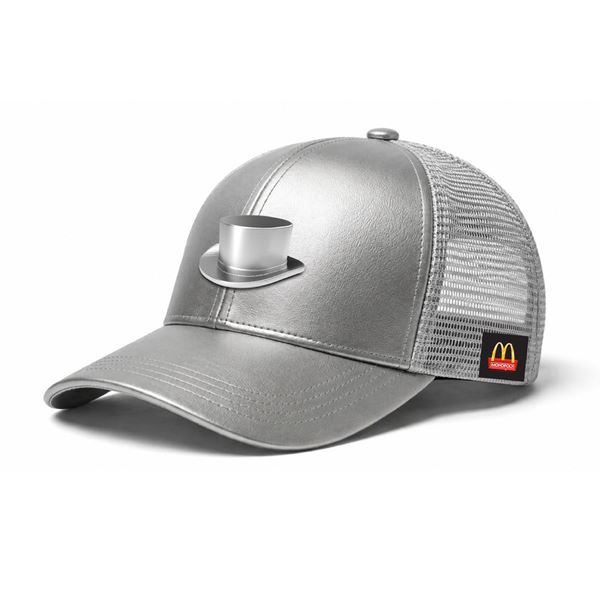 Picture of  Monopoly Metallic Top Hat Ball Cap