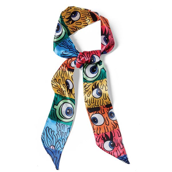 Picture of Fry Friends Silky Skinny Scarf
