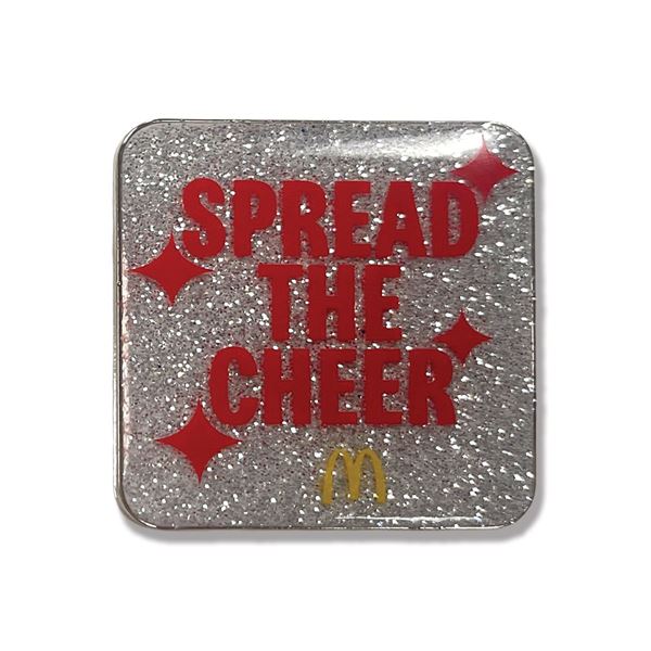 Picture of Spread the Cheer Glitter Lapel Pin