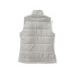 Picture of Wordmark White Ladies' Quilted Vest