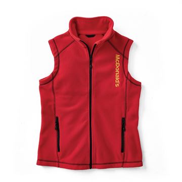 Picture of Wordmark Red Ladies' Vest