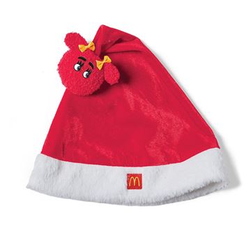 Picture of Pink Fry Friend Santa Hat