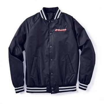 Picture of Speedee Varsity Satin Bomber Jacket