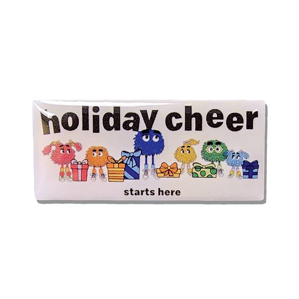 Picture of Holiday Cheer Starts Here Fry Friends Lapel Pin