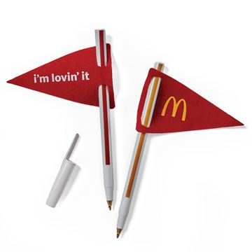 Picture of i'm lovin' it Pencil & Pen Pennant 10-Pack