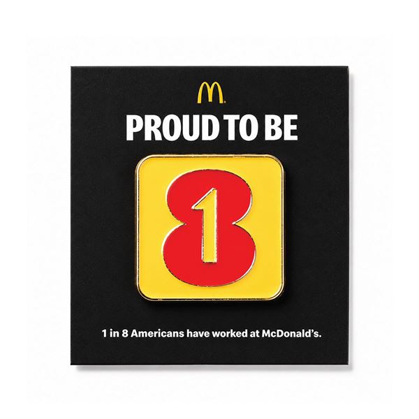 Picture of 1 in 8 Proud to Be Lapel Pin & Card