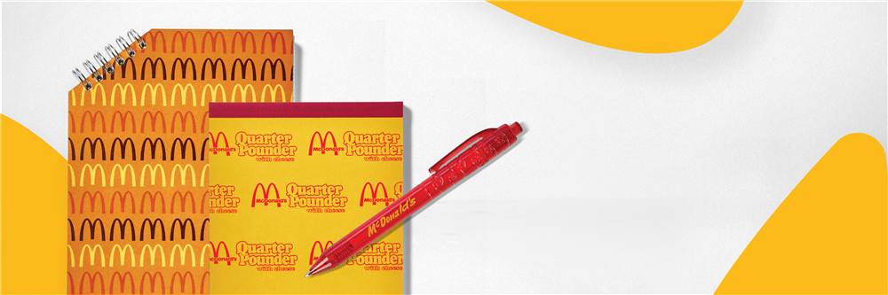 Pens & Notebooks - Smilemakers | McDonald's approved vendor for branded ...